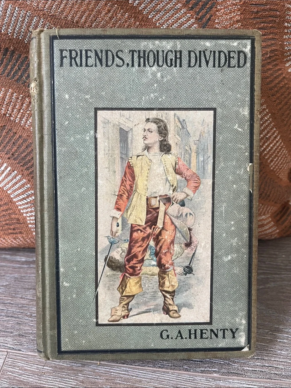 Friends, Though Divided by G.A. Henty - Illustrated Hardcover